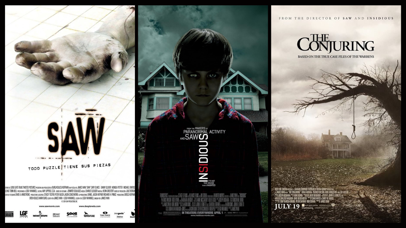 James Wan - 3 Movies Cover